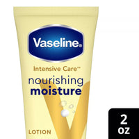Thumbnail for Vaseline Lotion, Intensive Care Nourishing Moisture 2-Pack – Moisturizer with Oat Extract + Ultra-Hydrating Lipids for Healing Extremely Dry Skin, 2 Oz Ea