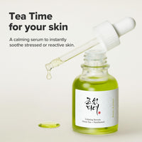 Thumbnail for Beauty of Joseon Calming Serum Green Tea Panthenol Soothing, Moisturizing Sensitive, Acne-Prone, UV Irritated Skin, Daily Korean Skin Care for Men and Women, 30ml 1 fl.oz