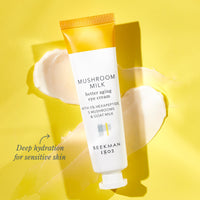 Thumbnail for Beekman 1802 Mushroom Goat Milk Eye Cream - Clinically Proven Anti-Aging Eye Treatment for Under-Eye Circles & Fine Lines - With Hexapeptide and Snow Mushrooms - Fragrance-Free, Cruelty-Free