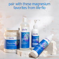 Thumbnail for LIFE-FLO Unscented Magnesium Lotion - Highly Concentrated Magnesium Lotion for Kids and Adults - Soothes Overworked Muscles, Joints When Massaged into the Skin - Hypoallergenic, 60-Day Guarantee - 8oz