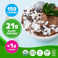 Thumbnail for Orgain Organic Vegan Protein Powder, Creamy Chocolate Fudge - 21g Plant Protein, 6g Prebiotic Fiber, Low Net Carb, No Lactose Ingredients, No Added Sugar, Non-GMO, For Shakes & Smoothies, 2.03 lb