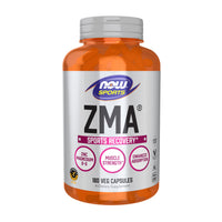 Thumbnail for NOW Foods Sports Nutrition, ZMA (Zinc, Magnesium and Vitamin B-6), Enhanced Absorption, Sports Recovery*, 180 Capsules