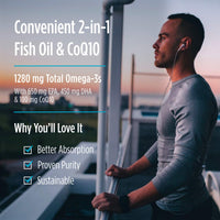 Thumbnail for ProOmega CoQ10 1000mg 60 Softgels