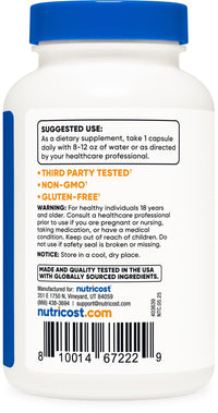 Thumbnail for Nutricost P5P Vitamin B6 Supplement 50mg, 240 Capsules (Pyridoxal-5-Phosphate) - Vegetarian Friendly, Non-GMO, Gluten Free