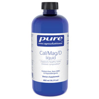 Thumbnail for Pure Encapsulations Cal/Mag/D Liquid | Calcium, Magnesium and Vitamin D in a Convenient Liquid Form | 16.2 fl. oz.