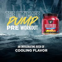 Thumbnail for BSN N.O.-XPLODE Cool Rush Pre Workout Powder, Preworkout Energy Supplement for Men and Women with Creatine and Beta-Alanine, Mango Citrus Smash, 30 Servings, 1.2 Pound (Packaging May Vary)