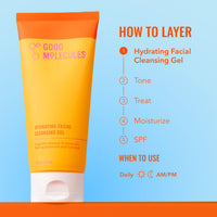 Thumbnail for Good Molecules Hydrating Facial Cleansing Gel - Face Wash with Rosewater and Pineapple Extracts to Brighten, Cleanse, and Moisturize - Facial Cleanser, Skin Care