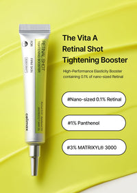 Thumbnail for celimax The Vita A Retinal Shot Tightening Booster | with Liposomized Retinal, Matryxyl, Pore Minimizer, Wrinkles & Fine Lines, Firmer Skin, 15ml