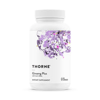 Thumbnail for THORNE - Ginseng Plus - Supports Daily Energy Levels, Mental Clarity, Mood & Stress Management* - with Lion's Mane & Greek Mountain Tea - Third-Party Certified - Gluten & Dairy-Free - 60 Capsules
