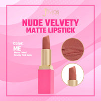 Thumbnail for Juvia's Place The Nude Velvety Matte Lipstick Me - Nude, Long-lasting Lipstick, Rich-Color Lip Makeup, Creamy with Matte Finish, Beauty & Lip Products