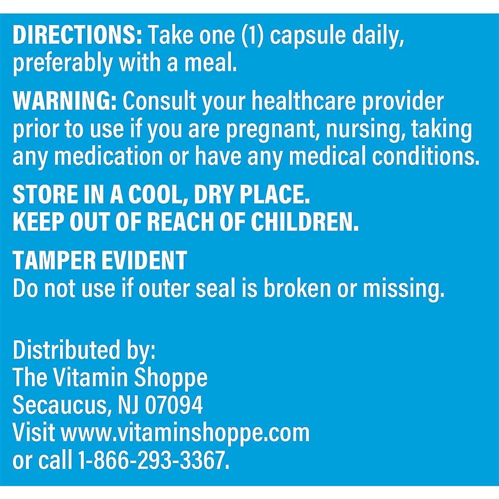 The Vitamin Shoppe Zinc 50 MG - Immune Support, Skin Health & Antioxidant Protection, Essential Mineral (200 Capsules)