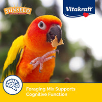 Thumbnail for Sunseed Vita Prima Conure Food – Nutrient-Rich Blend with Fruits, Vegetables & Seeds Supports Healthy Feathers, Eyes & Active Energy – 3 lb Bag