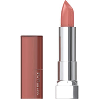 Thumbnail for Maybelline Color Sensational Lipstick, Lip Makeup, Cream Finish, Hydrating Lipstick, Nude, Pink, Red, Plum Lip Color, Bare Reveal, 0.15 oz; (Packaging May Vary)