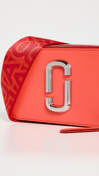 Thumbnail for Marc Jacobs Women's The Snapshot Bag, Electric Orange Multi, One Size