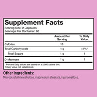 Thumbnail for Szio+ Utiva D-Mannose 500mg Capsules – Naturally Flush The Bladder and Urinary Tract – UTI Avoidance – D Mannose Supplements for Women – Supports Urinary Tract Infection Treatments, 120 Capsules