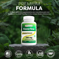 Thumbnail for Best Naturals Feverfew 380 mg 180 Capsules