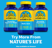 Thumbnail for Nature's Life Malic Acid 800 mg | Chelating Agent May Help Support Energy & Muscle Comfort | No Gluten, Non-GMO | 250 Count