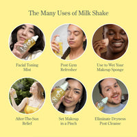 Thumbnail for Beekman 1802 Milk Shake Hydrating Face Mist – Setting Spray & Milky Toner with Hyaluronic Acid & Squalane – Facial Toner & Face Spray – Lightweight Hydration, Minimizes Pores, Fragrance Free 8.1 Fl Oz