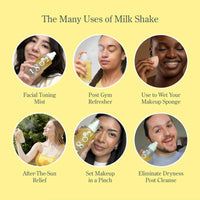 Thumbnail for Beekman 1802 Milk Shake Hydrating Face Mist - Hyaluronic Acid & Squalane Facial Mist Minimizes Pores & Gently Moisturizes - Goat Milk Skin Toner Spray - Lightweight, Fragrance-Free Travel Toner