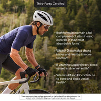 Thumbnail for THORNE - Multi-Vitamin Elite - Daily Nutritional Supplement - AM Formula Supports Cellular Energy Production &PM Formula Supports Restful Sleep* - Gluten-Free, Dairy-Free - 180 Capsules - 30 Servings