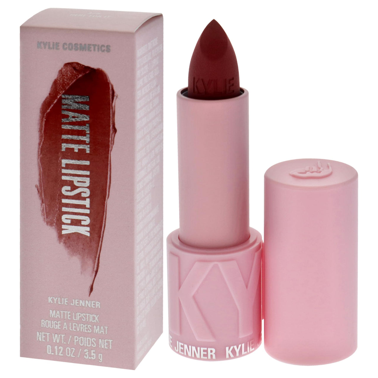 Matte Lipstick - 328 Here For It by Kylie Cosmetics for Women - 0.12 oz Lipstick