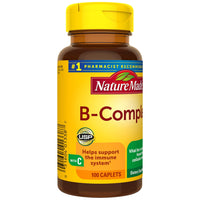 Thumbnail for Nature Made B-Complex with Vitamin C Caplets, 100 Count