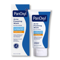 Thumbnail for PanOxyl Acne Foaming Wash Benzoyl Peroxide 10% Maximum Strength Antimicrobial, 5.5 Oz