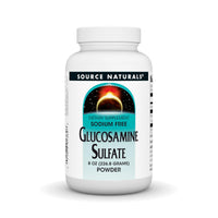 Thumbnail for Source Naturals Glucosamine Sulfate, Sodium-Free Powder for Joint Support - 8 oz Powder