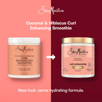 Thumbnail for SheaMoisture Curl Enhancing Smoothie Hair Cream Coconut and Hibiscus for Thick, Curly Hair Sulfate Free and Paraben Free Curl Cream 20 oz