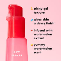 Thumbnail for e.l.f. Jelly Pop Dew Primer, Limited Edition Translucent Face Primer For Moisturizing & Smoothing Skin & Gripping Makeup, Vegan & Cruelty-Free