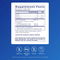 Thumbnail for Pure Encapsulations EPA/DHA Essentials - Fish Oil Concentrate Supplement to Support Cardiovascular Health* - Premium EPA & DHA Supplement with Omega 3-180 Softgel Capsules