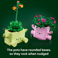 Thumbnail for LEGO Botanicals Rocking Plants - Building Toy for Kids, Girls & Boys, Ages 9+ - Decor for Dorm Desk or Shelf - Housewarming Gift Ideas - 11506