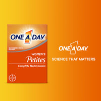 Thumbnail for One A Day Women’s Petites Multivitamin,Supplement with Vitamin A, C, D, E and Zinc for Immune Health Support, B Vitamins, Biotin, Folate (as folic acid) & more,Tablet, 160 count