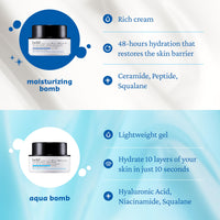 Thumbnail for belif Moisturizing Bomb – Daily Ceramide Moisturizer with Peptide & Squalane, 48hr Hydration & Anti-Aging Cream, Milky & Lightweight, Restores Skin Barrier, Korean Skincare, 0.84 fl oz (25ml)