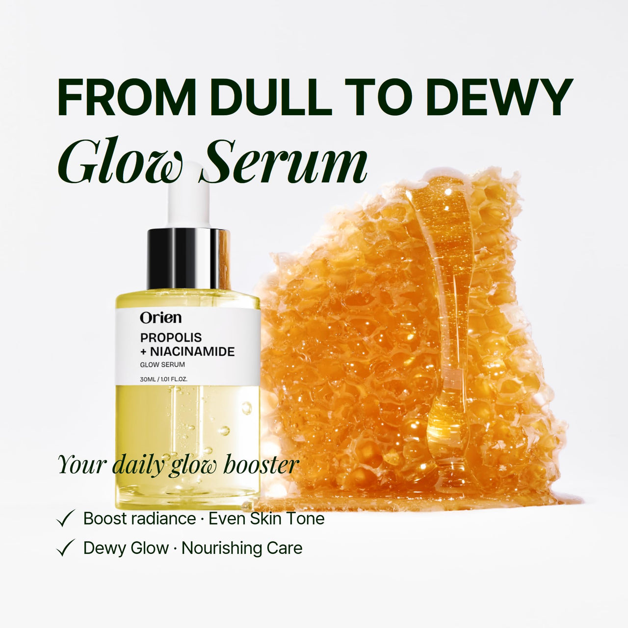 Orien Propolis Niacinamide Glow Serum 1.01 fl.oz.