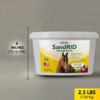 Thumbnail for Durvet/Equine 699696 Sandrid Psyllium Pellets Value Pack for Equine, 2.3 lb
