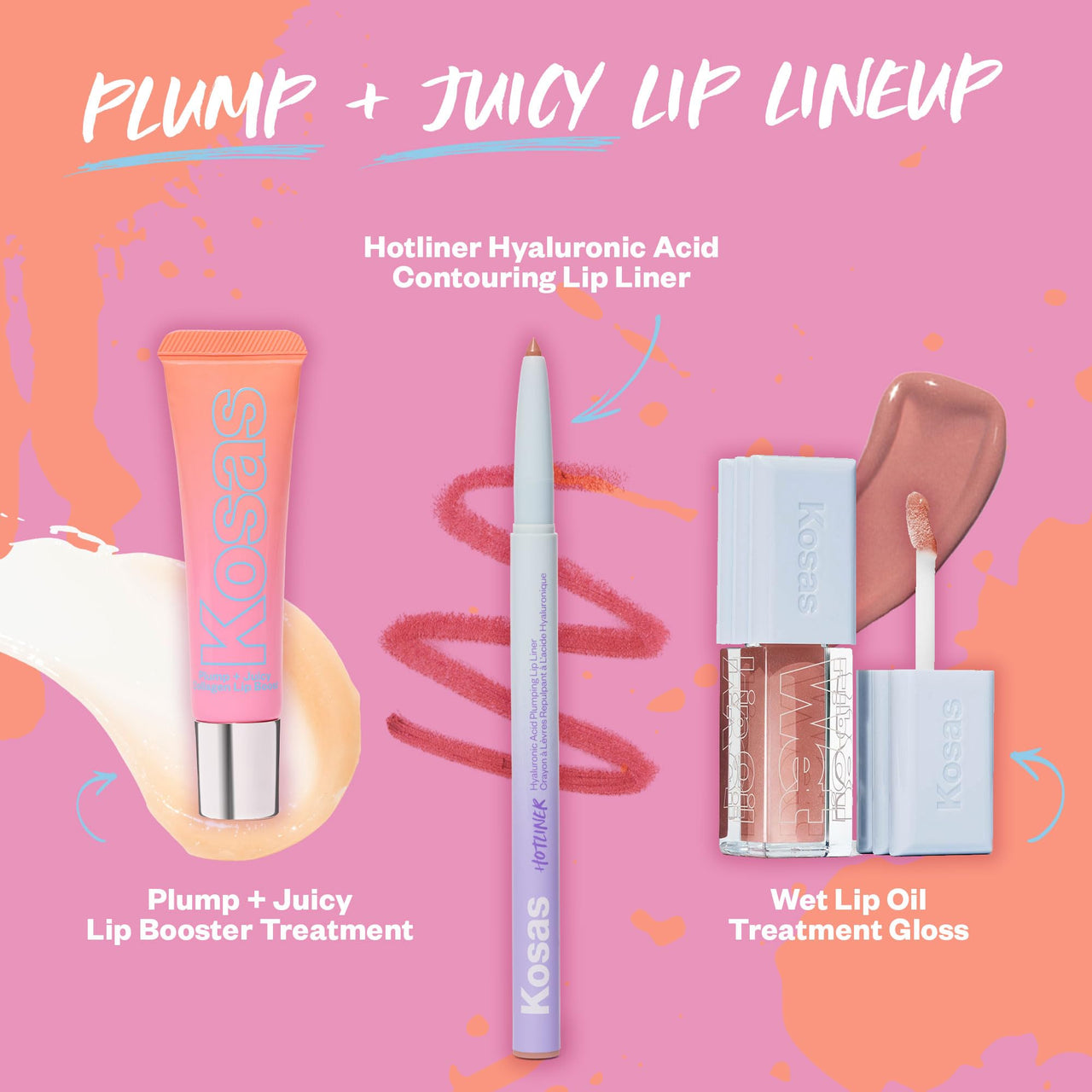 Kosas Plump and Juicy Lip Collagen Booster