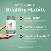 Thumbnail for MARYRUTH'S Multivitamin Gummies for Women Ages 14+ | Immune Support | Hair & Skin Health | Reproductive Health | Vitamin A C D E B6 B12 Biotin Zinc Iodine | Organic | Vegan | Non-GMO | 60 Count