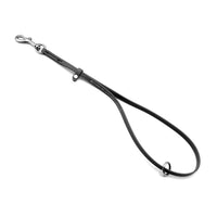 Thumbnail for Jelly Pet Grooming Loops 3/8'' x 18'' W/Ring (Black) | Made in The USA