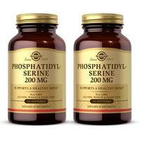 Thumbnail for Solgar Phosphatidyl-Serine 200 mg, 60 Softgels (Pack of 2) - Premium Brain Health Supplement, Supports a Healthy Mind & Cognitive Function - Gluten Free, Dairy Free - 60 Servings