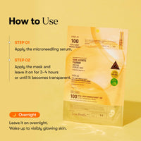 Thumbnail for VT COSMETICS Vita-Light Reedle Shot 100 2-Step Hydrogel Mask(34.5gx4ea), Intensive Glowing, Exosome Glutathione Face Mask, Overnight Melting Mask, Korean Facial Mask