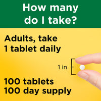 Thumbnail for Nature Made Magnesium Oxide 250 mg, Magnesium Supplements for Men and Women, Support for Muscle, Heart, Bone and Nerve Health, 100 Tablets, 100 Day Supply