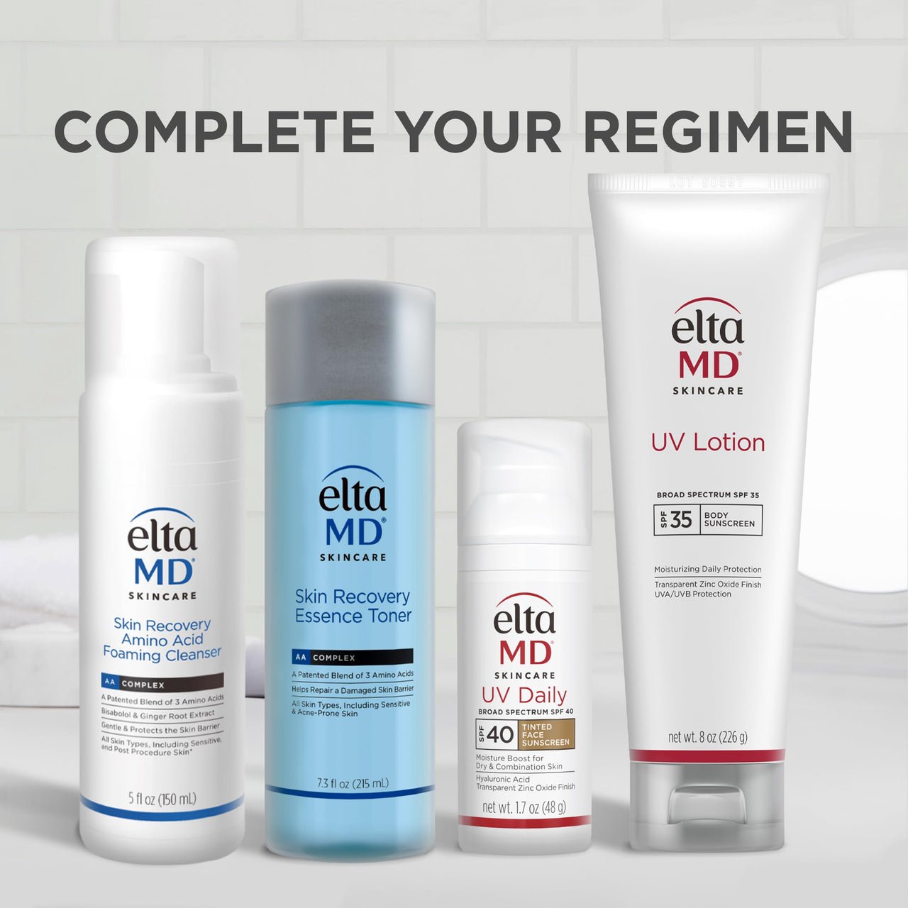 EltaMD UV Daily Tinted SPF 40 Face Sunscreen Moisturizer with Zinc Oxide, Tinted Daily Face Moisturizer with SPF, Sunscreen for Dry Skin,1.7 oz Pump