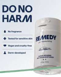 Thumbnail for Remedy for Rich Moisture | Barrier Repairing Rich Cream Moisturizer for Normal to Dry Skin | Quadruple Ceramide Complex, Peptides, Squalane, Glycerin | By Dermatologist Dr. Shah, 1.7 fl. oz