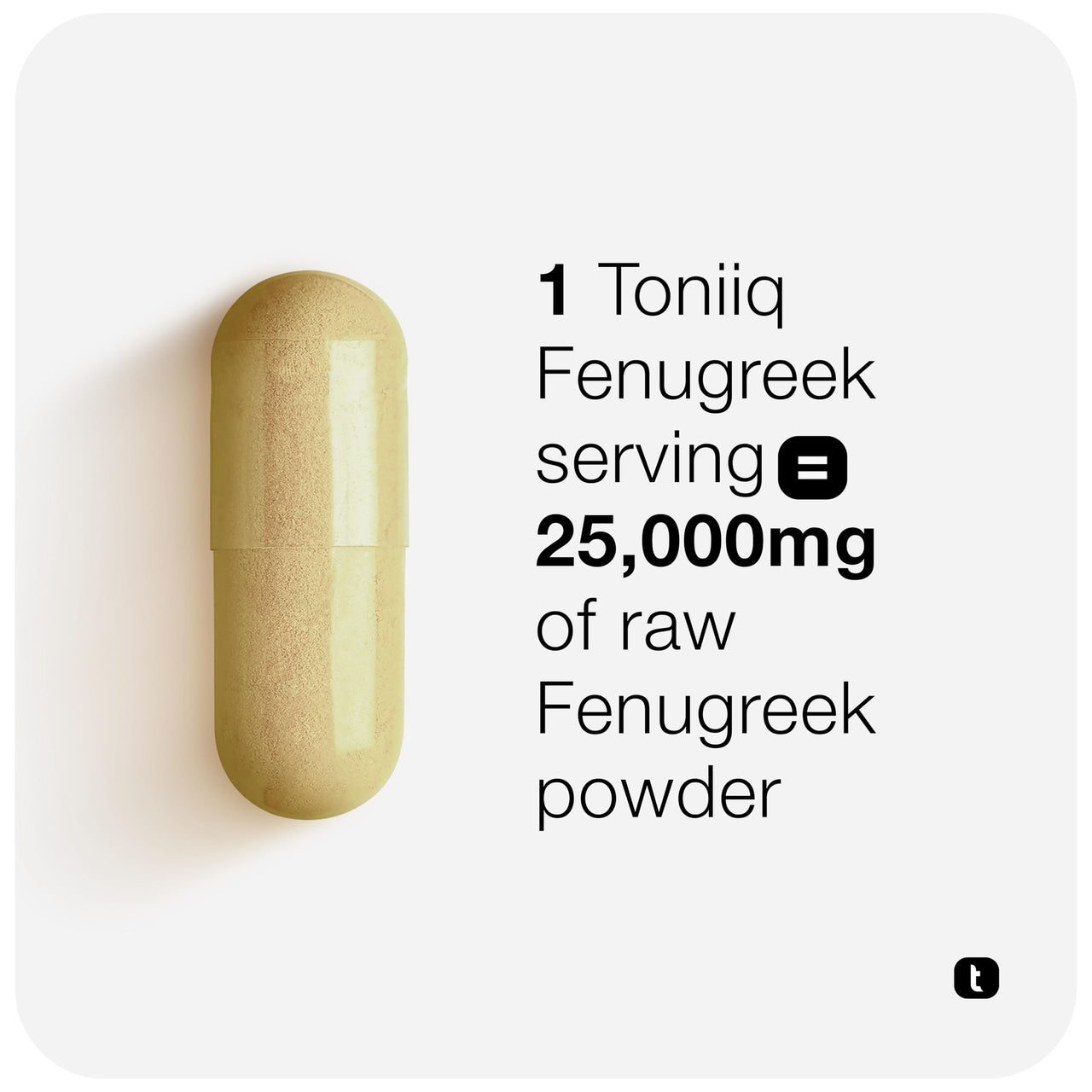 Fenugreek Capsules - Ultra High Potency 20:1 Extract with 70% Saponins - Highly Concentrated - Third-Party Lab Tested - 60 Capsules
