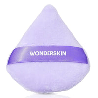 Thumbnail for Wonderskin FYP Powder Puff - Triangle, Soft Velour Makeup Puff for Loose or Pressed Setting Powder
