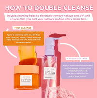 Thumbnail for Glow Recipe Papaya Enzyme Cleansing Balm, Korean Double Cleanse First Cleanser, Makeup Remover + Cleansing Oil Balm, Gentle Exfoliating Face Cleanser, Hydrating (3.38 oz)