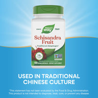 Thumbnail for Nature's Way Schizandra Capsules, Fruit, 100 Count