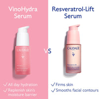 Thumbnail for Caudalie VinoHydra Hyaluronic Acid Serum, Hydrating, Soothing, Dermatologically Tested & Vegan - 30 mL