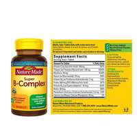 Thumbnail for Nature Made Super B-Complex with Vitamin C and Folic Acid, 60 Tablets